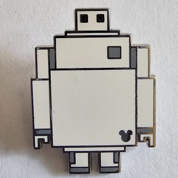 DISNEY Pin Trading ~ 8-Bit ~ Baymax 5/6 ~ Hidden Mickey ~ 2019 ~ P04/2 - Picture 1 of 11